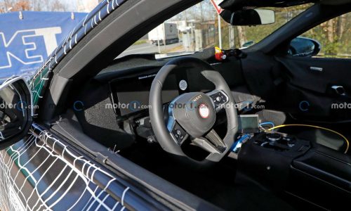 BMW i5 รถยนต์ไฟฟ้าเต็มรูปแบบ เผยภาพหลุด Spy Shot โชว์ดีไซน์ภายในครั้งแรก